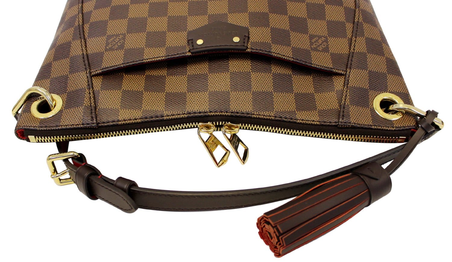 Louis Vuitton Damier Ebene Besace Crossbody Flap Bag
