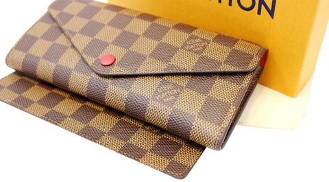 LOUIS VUITTON Damier Ebene Josephine Wallet