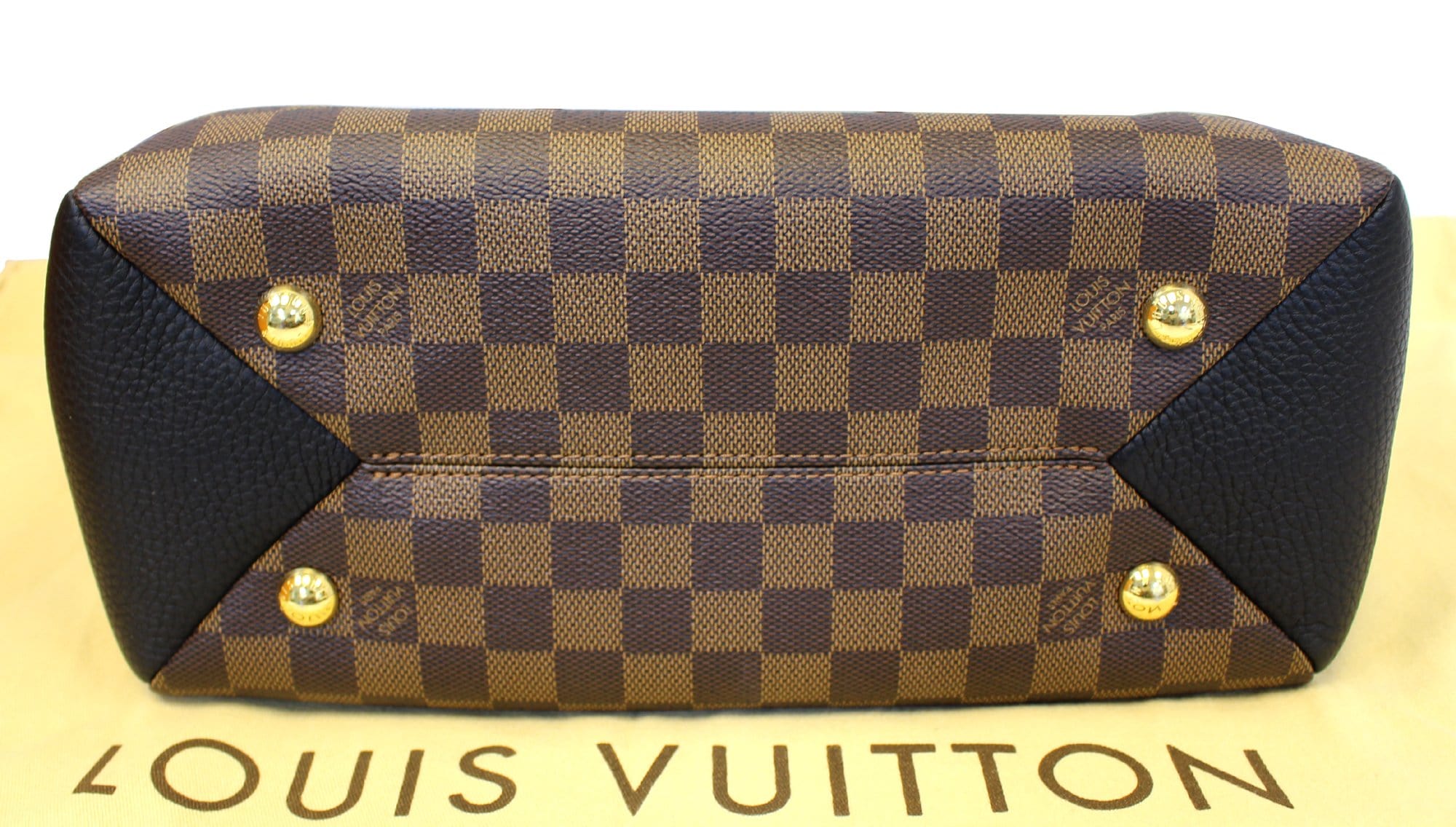 Louis Vuitton N41675 Brittany Damier Ebene Canvas Bordeaux 2-Way Bag  (M10127) - The Attic Place