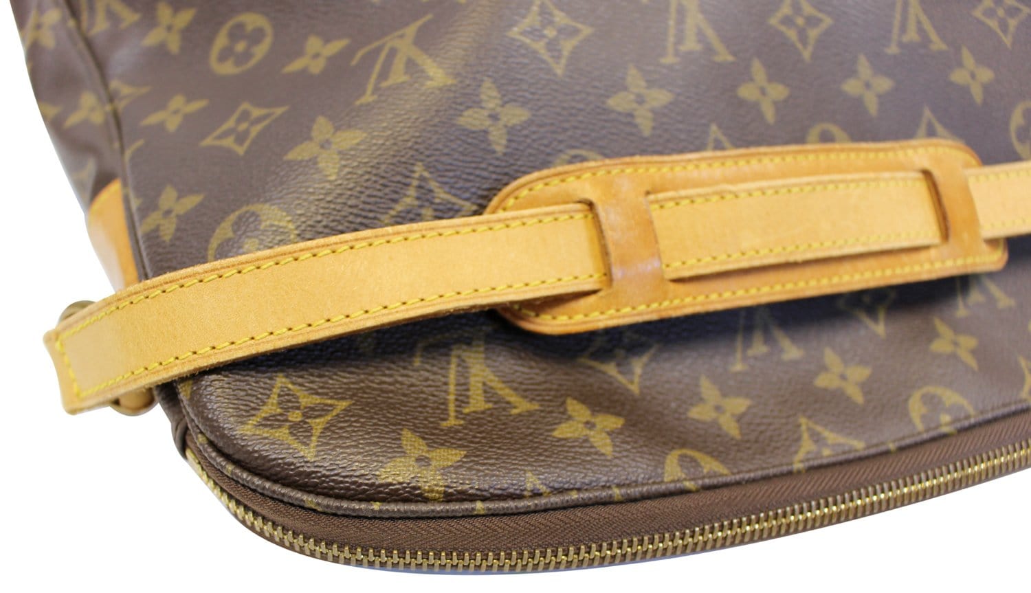 Louis Vuitton XL Monogram Sac Ballade Promenade Zip Hobo Shoulder Bag  1026lv51
