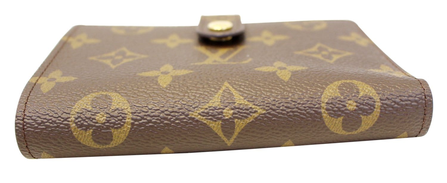 $800 Louis Vuitton Monogram Canvas Bifold French Purse Wallet - Lust4Labels