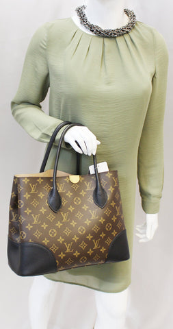 LOUIS VUITTON Monogram Canvas Flandrin Shoulder Handbag