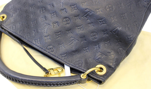 Louis Vuitton Empreinte Artsy MM Blue Infini Monogram Shoulder Bag