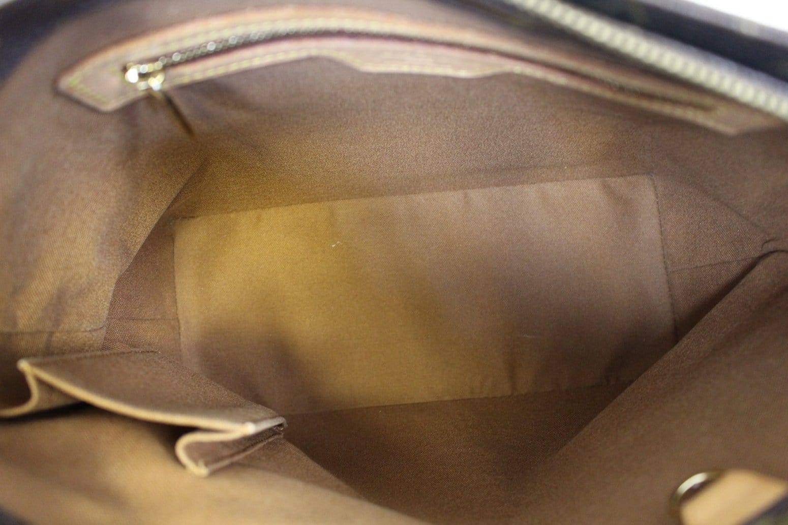 Monogram Canvas Cabas Piano Shoulder Bag (Authentic Pre-Owned)