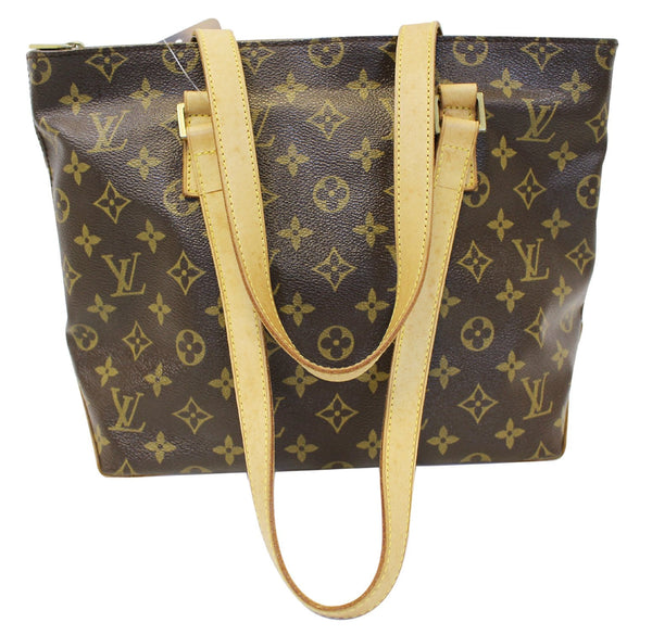 LOUIS VUITTON Monogram Canvas Cabas Piano Shoulder Bag