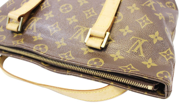 LOUIS VUITTON Monogram Canvas Cabas Piano Shoulder Bag