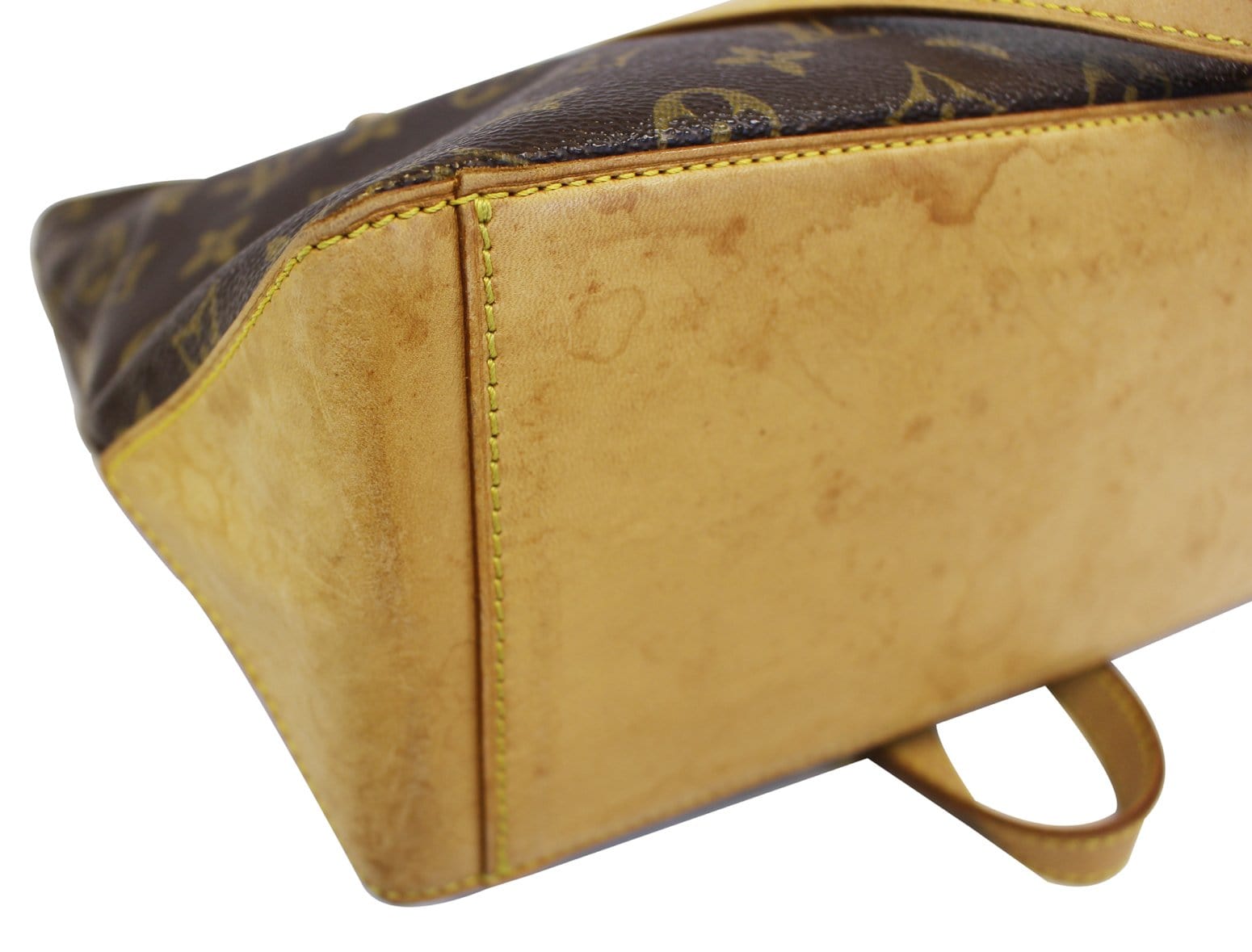 Monogram Canvas Cabas Piano Shoulder Bag (Authentic Pre-Owned