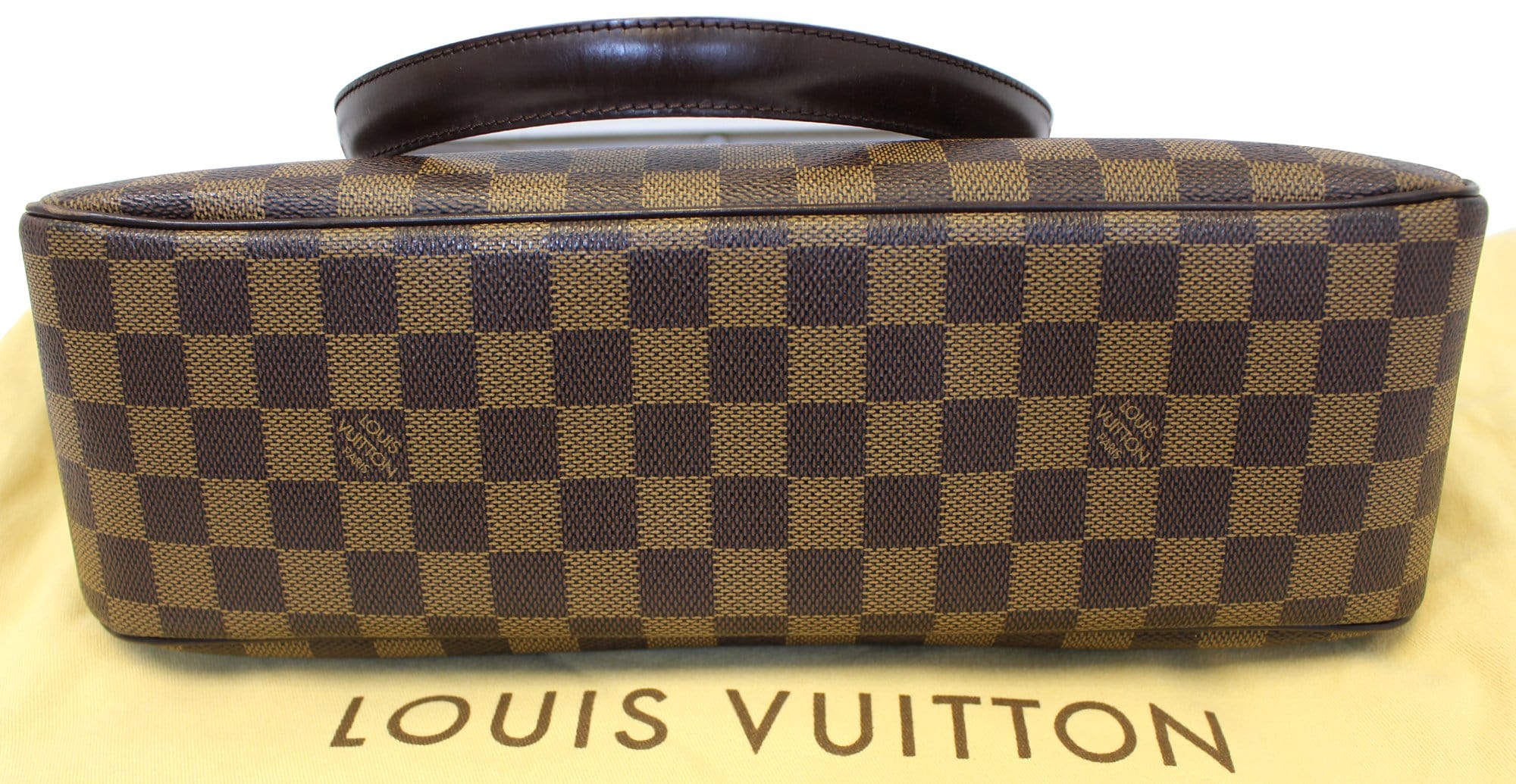 Louis Vuitton, Bags, Louis Vuitton Lv Reversible Tote Shoulder Bag N4050  Damier Ebene Canvas