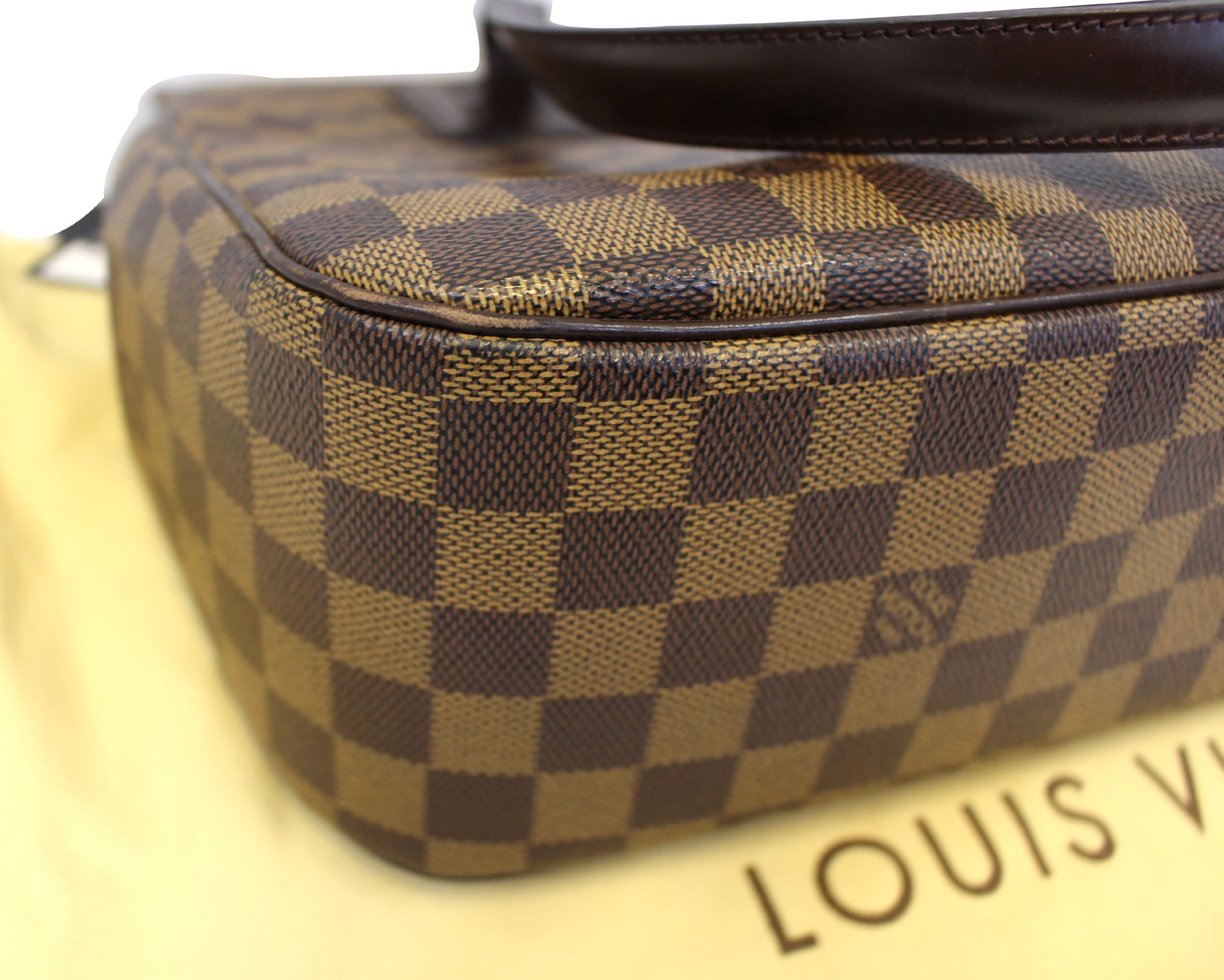 Louis Vuitton Damier Ebene Canvas Parioli Tote Shoulder Bag – OPA Vintage