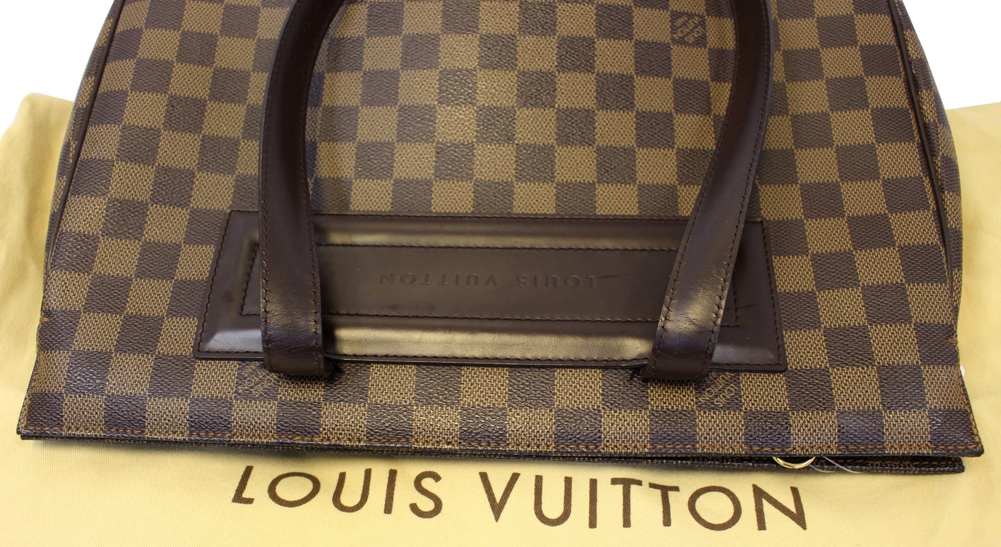 Louis Vuitton Damier Ebene Parioli PM Tote Bag 47LV713