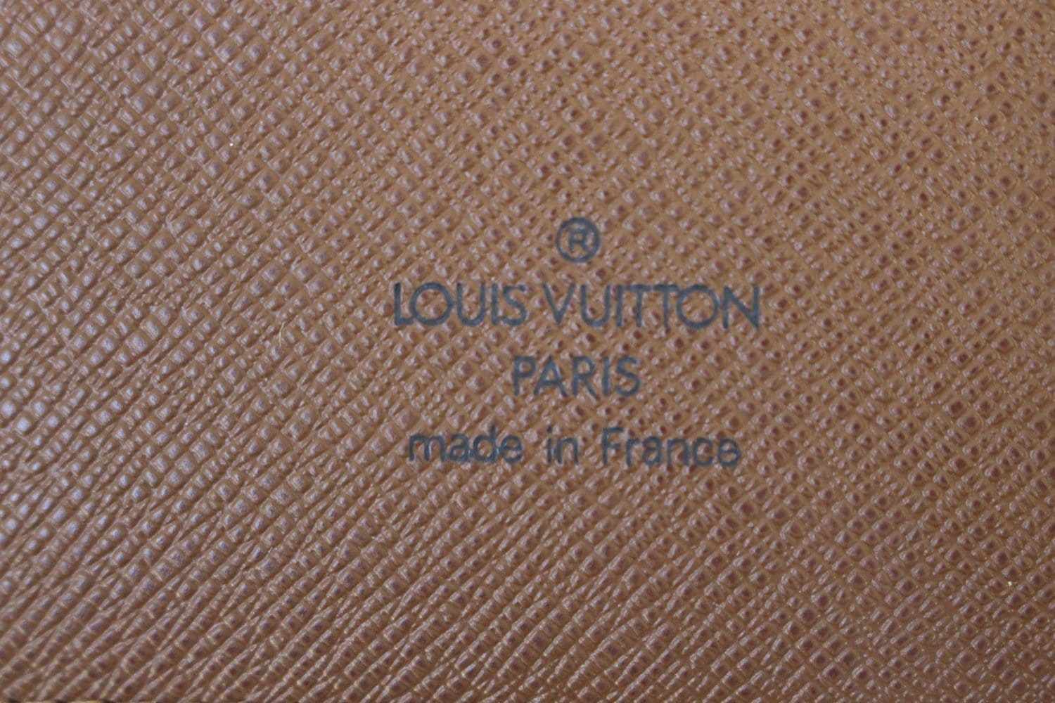 Authentic LOUIS VUITTON Agenda GM notebook cover PVC #1652