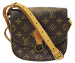 LOUIS VUITTON Monogram Canvas Brown Saint Cloud PM Shoulder Bag