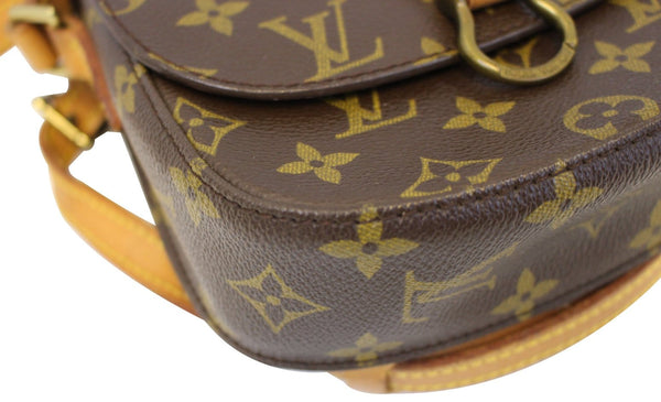 LOUIS VUITTON Monogram Canvas Brown Saint Cloud PM Shoulder Bag