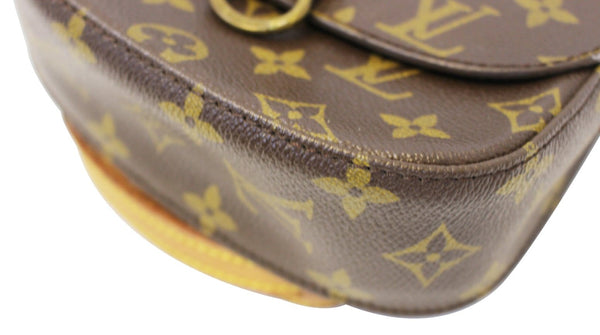 LOUIS VUITTON Monogram Canvas Brown Saint Cloud PM Shoulder Bag