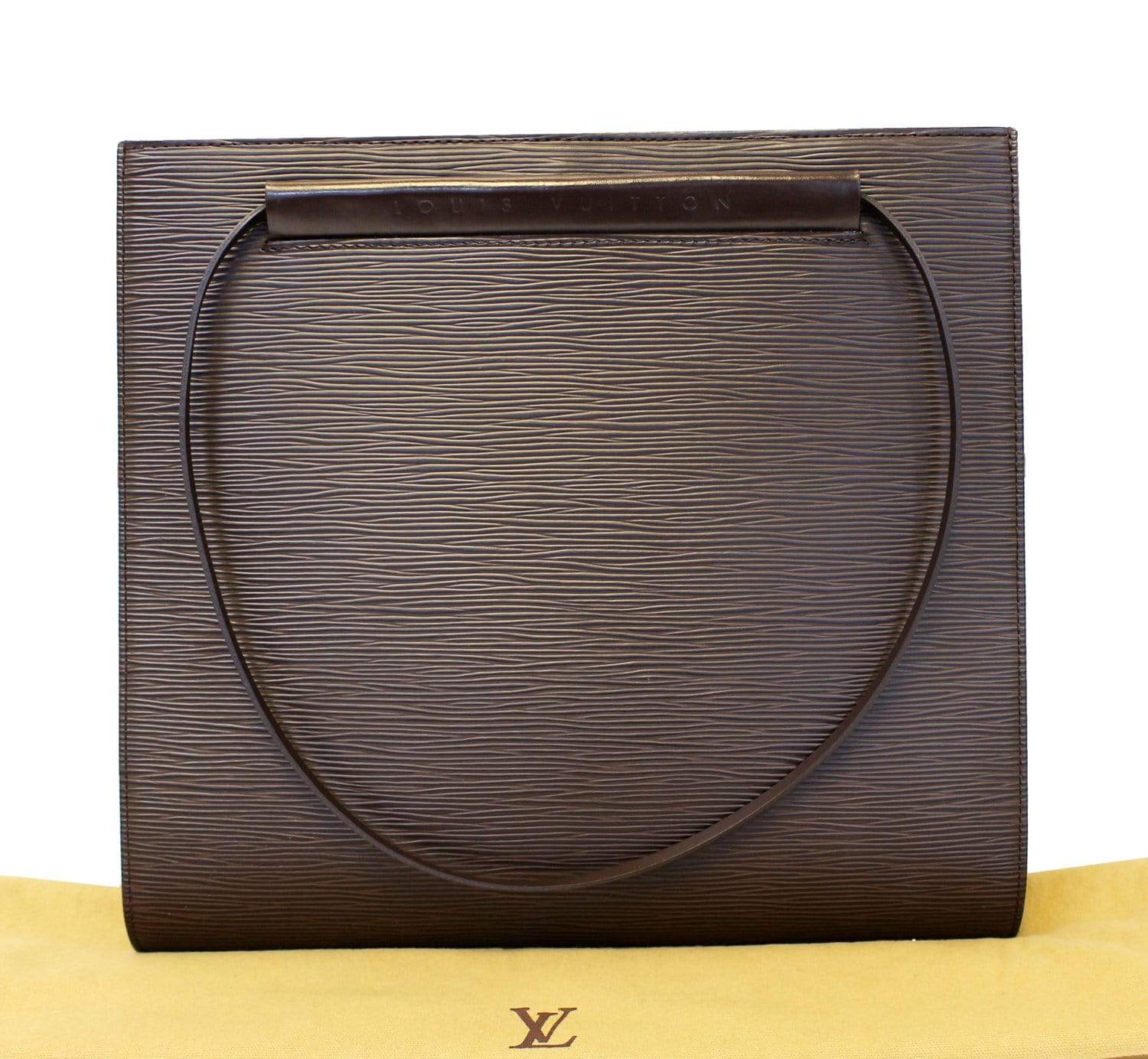 Louis Vuitton Saint-Tropez Tote Beige Leather for sale online
