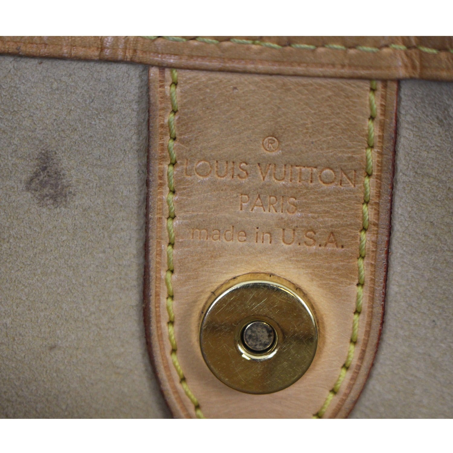 Louis Vuitton Damier Azure Galliera PM Bag - Dress Raleigh Consignment