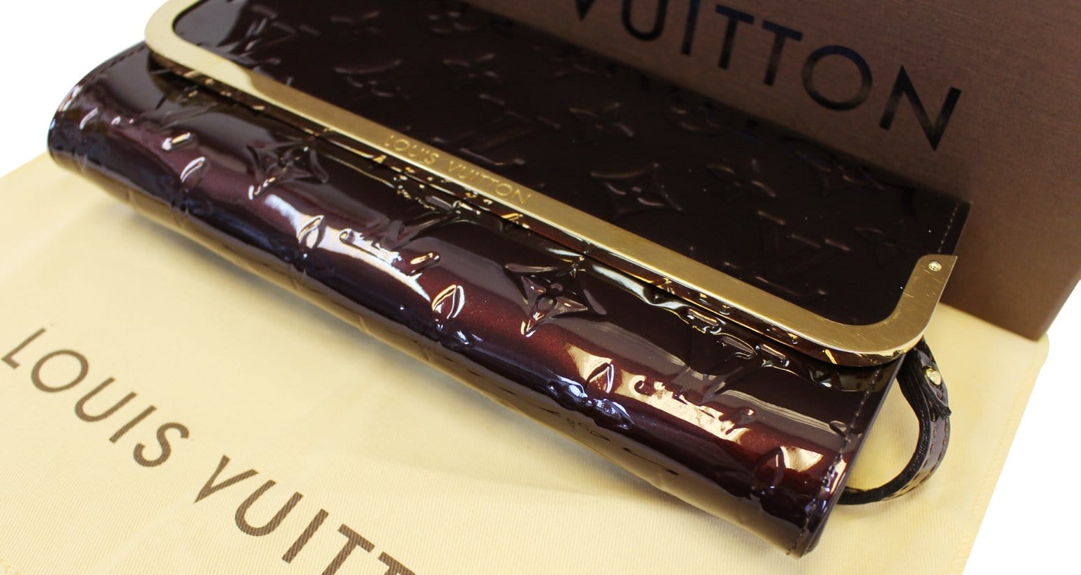 Louis Vuitton Amarante Monogram Vernis Rossmore MM Bag Louis Vuitton