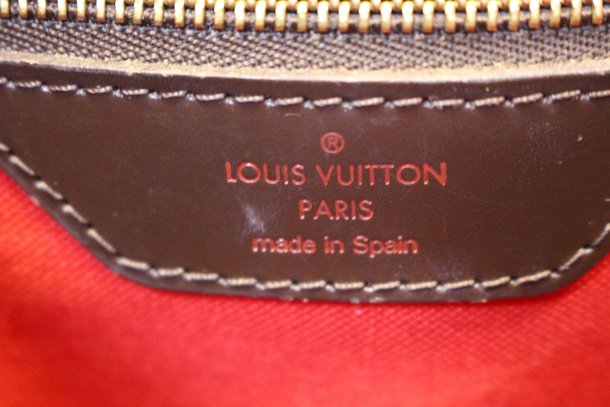 Pre Loved Louis Vuitton Damier Ebene Cabas Rivington – Bluefly
