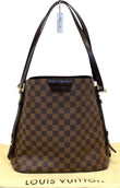 LOUIS VUITTON Damier Ebene Cabas Rivington Shoulder Bag