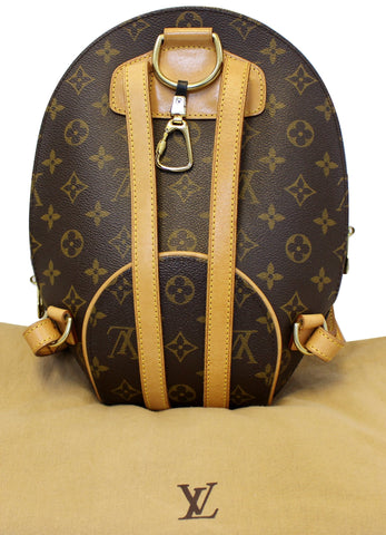 LOUIS VUITTON Monogram Canvas Ellipse Sac A Dos Backpack Bag