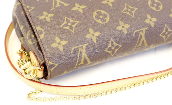 LOUIS VUITTON Monogram Canvas Favorite MM Crossbody Bag