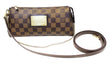 LOUIS VUITTON Damier Ebene Eva Accessories Pouch Crossbody