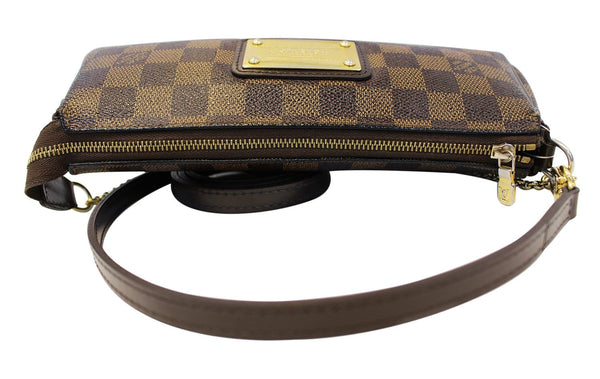 LOUIS VUITTON Damier Ebene Eva Accessories Pouch Crossbody