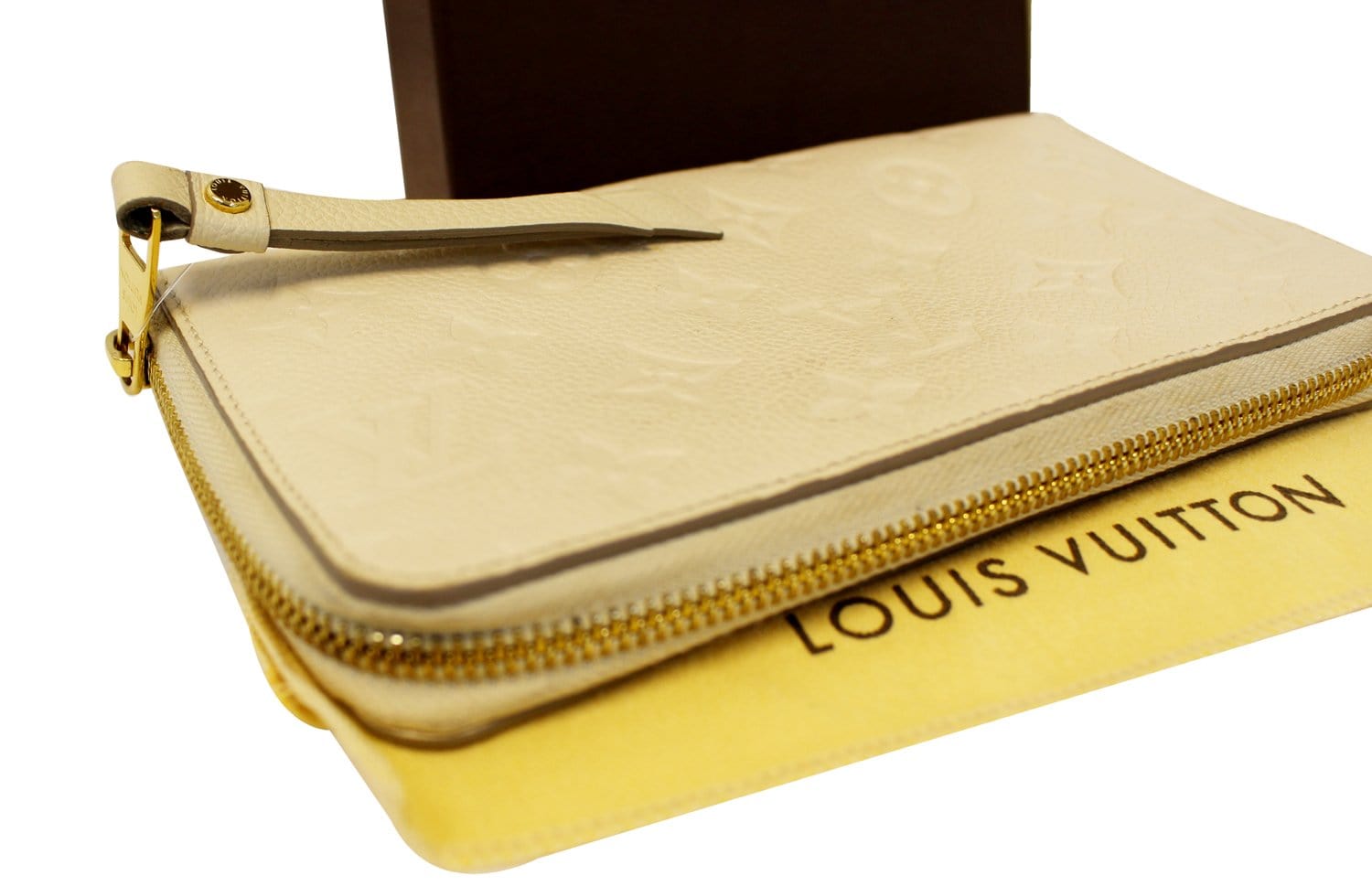LOUIS VUITTON Empreinte Secret Compact Wallet Terre 192600