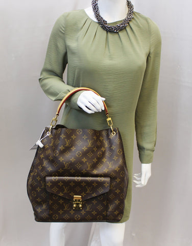 LOUIS VUITTON Monogram Canvas Metis Hobo Shoulder Bag