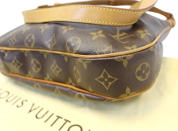 LOUIS VUITTON Monogram Brown Odeon MM Shoulder Crossbody Bag