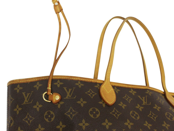 LOUIS VUITTON Monogram Canvas Neverfull GM Brown Tote Bag