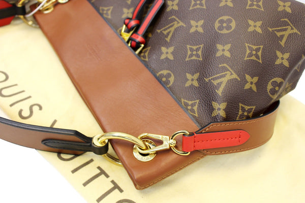 LOUIS VUITTON Caramel Monogram Canvas Tuileries Besace Shoulder Bag