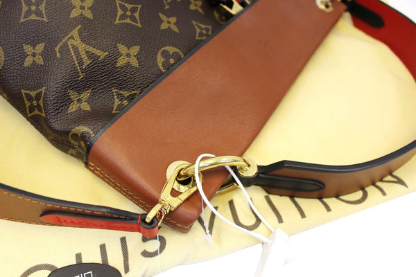 LOUIS VUITTON Caramel Monogram Canvas Tuileries Besace Shoulder Bag