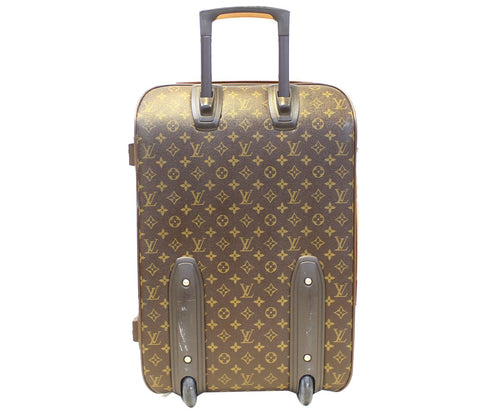 LOUIS VUITTON Monogram Canvas Pegase 55 Business Suitcase Travel Bag