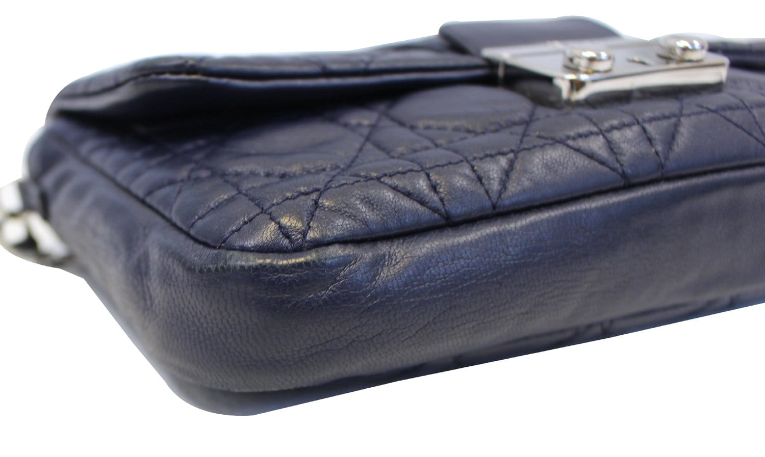 CHRISTIAN DIOR Miss Dior Cannage Quilted Leather Crossbody Bag