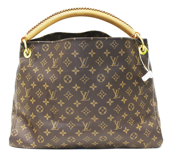 Louis Vuitton Artsy MM Monogram Canvas Tote Handbag - front view