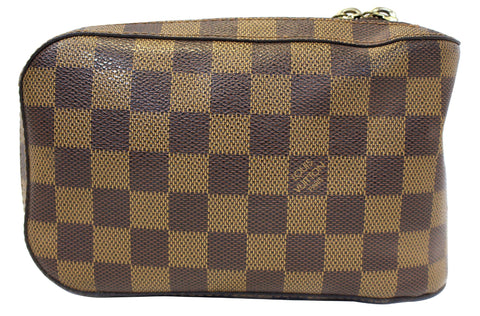 LOUIS VUITTON Geronimos Damier Ebene Brown Hip Bag