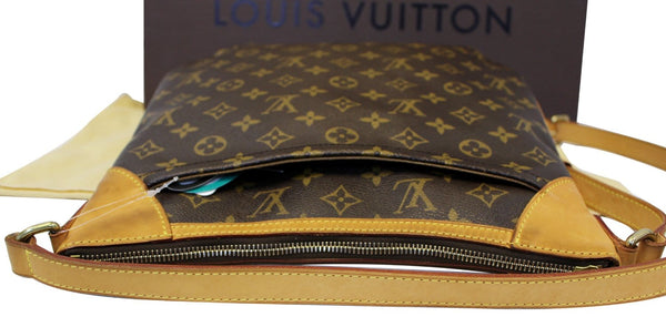 LOUIS VUITTON Monogram Brown Odeon MM Shoulder Crossbody Bag