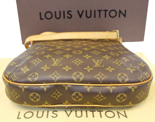 LOUIS VUITTON Monogram Brown Odeon MM Shoulder Crossbody Bag