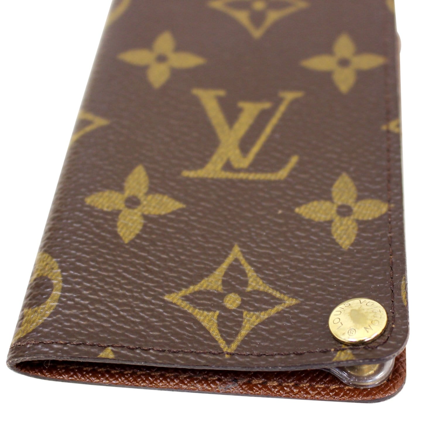 Louis Vuitton Brown ID Holder Card Wallet Insert