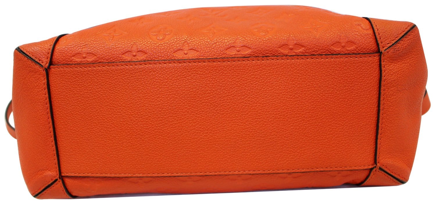 LOUIS VUITTON Louis Vuitton Utility Side Bag Shoulder M53298 Taurillon  Leather Black Orange Body Pouch | eLADY Globazone
