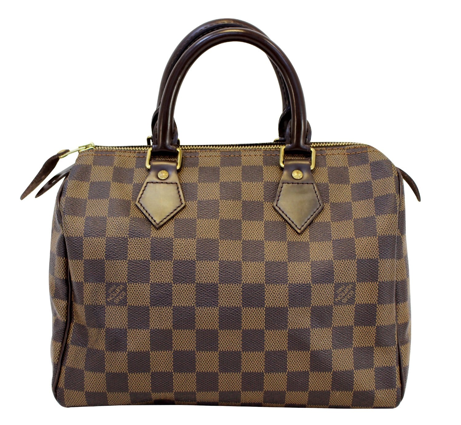 Leather Handbag Damier Ebene Speedy 25/35 – LV PL