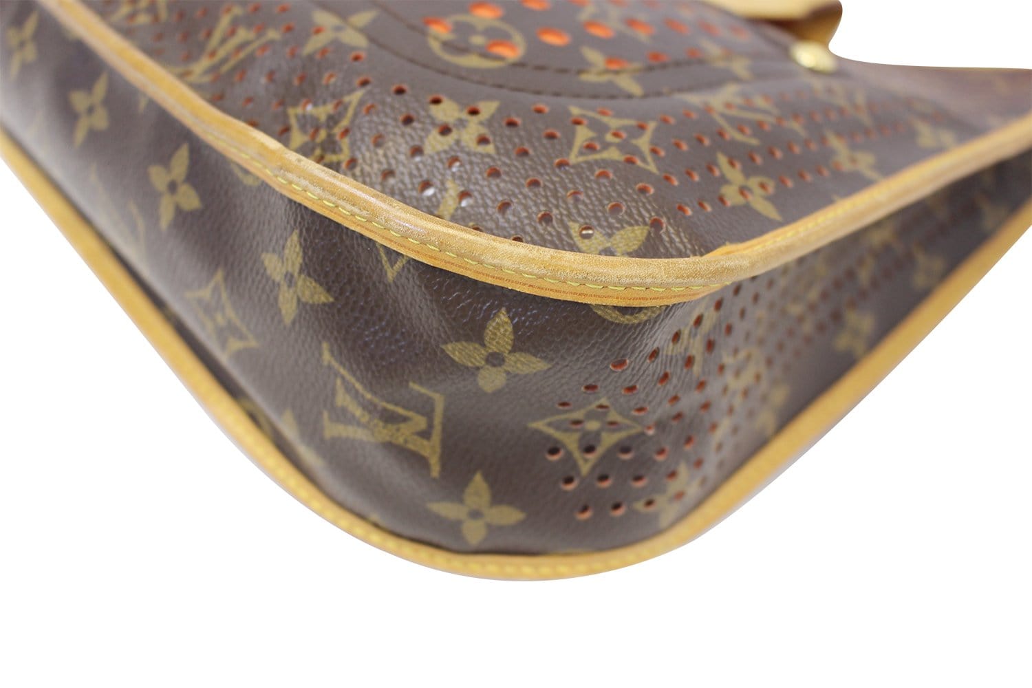 Louis Vuitton Limited Edition Orange Monogram Perforated Musette