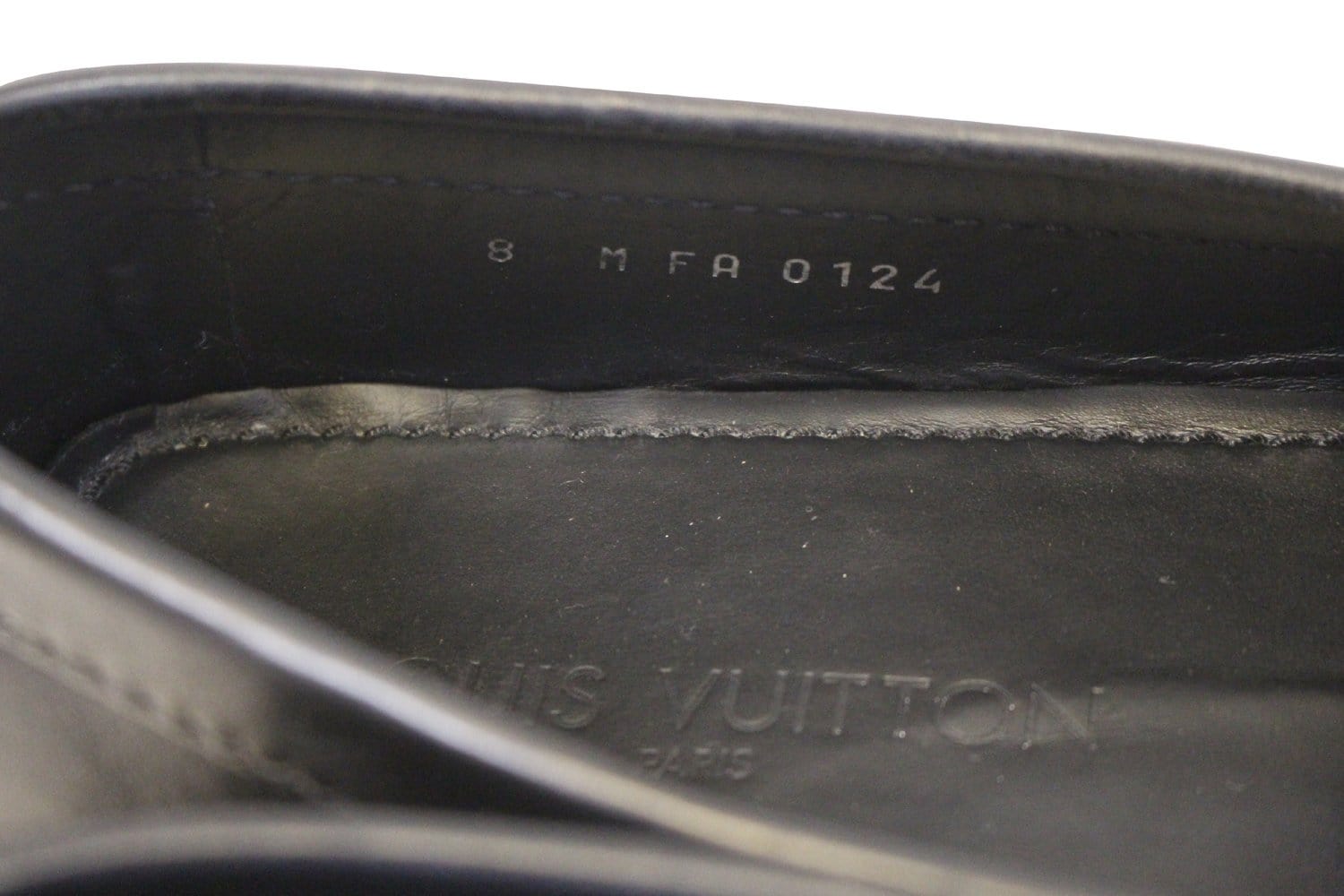 Louis Vuitton Men’s Leather Driving Shoes | Size US 8