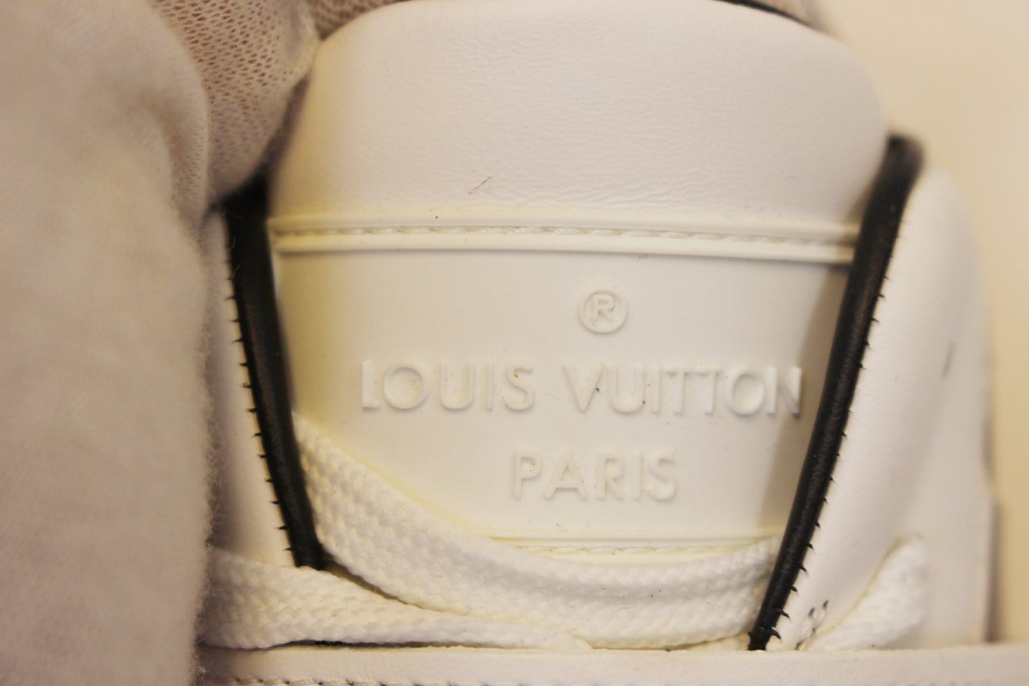 Louis Vuitton Men's Damier Punchy Low Top Sneaker