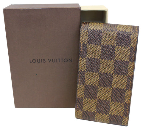 LOUIS VUITTON Damier Ebene Etui Cigarettes Case