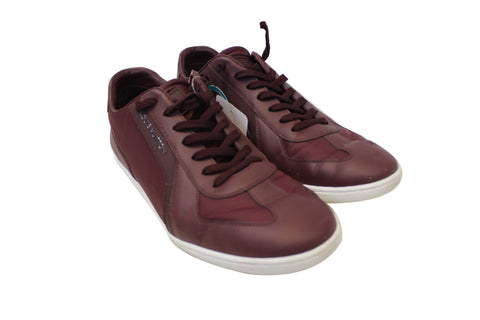 LOUIS VUITTON Burgundy Sneakers Size 8 1/2