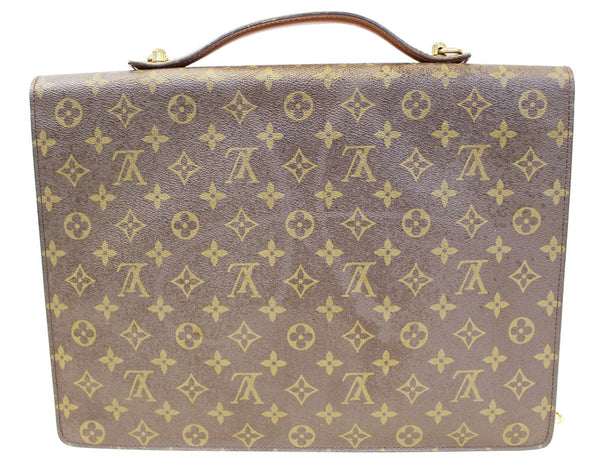 LOUIS VUITTON Monogram Porte Documents Bandouliere Briefcase