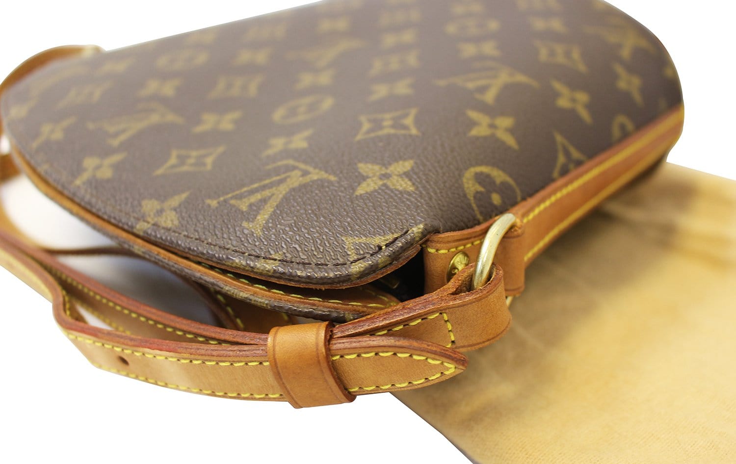 Louis Vuitton Drouot Canvas Shoulder Bag