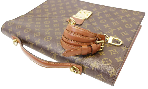 LOUIS VUITTON Monogram Porte Documents Bandouliere Briefcase